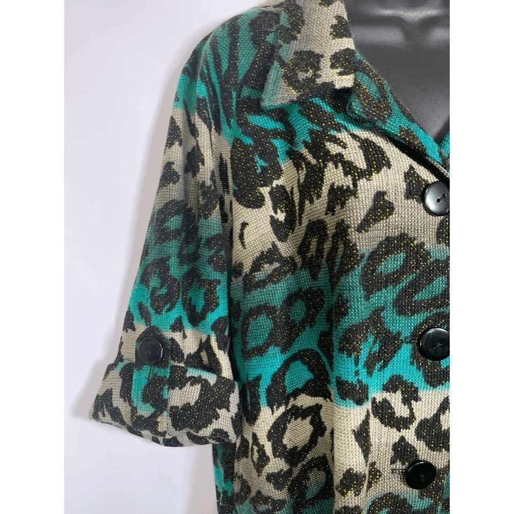 Multiples Animal Print Blazer - Picture 6 of 9